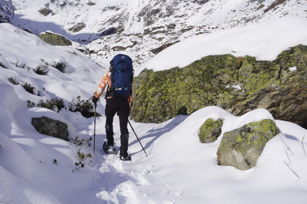 Schneeschuhwandern Lidernen